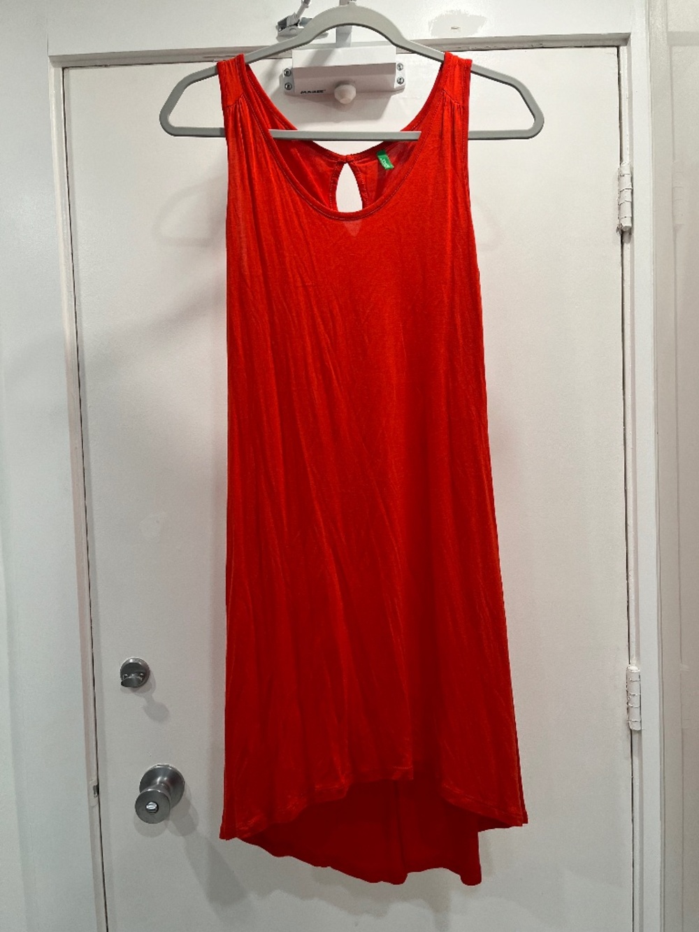 Orange United Colors of Benetton dress.  XS.